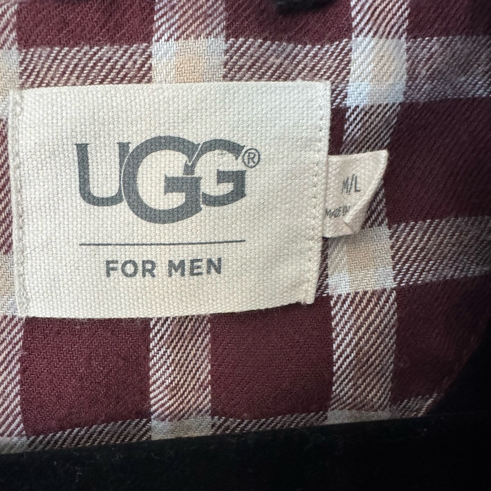 UGG AUSTRALIA KALIB PLAID MEN
ROBE PORT SIZE M/L - Picture 8 of 8